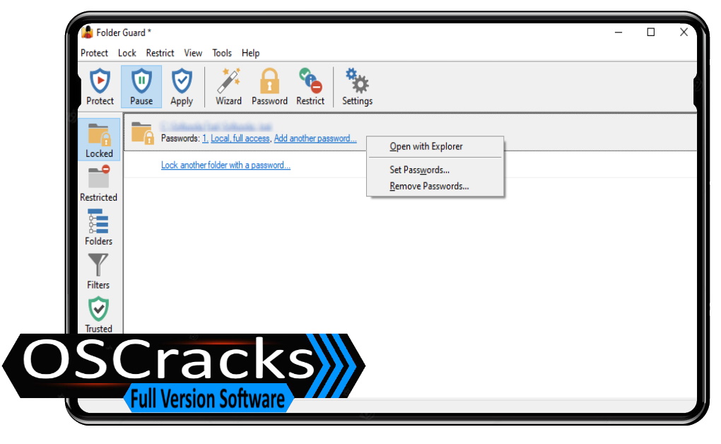 folder guard crack 