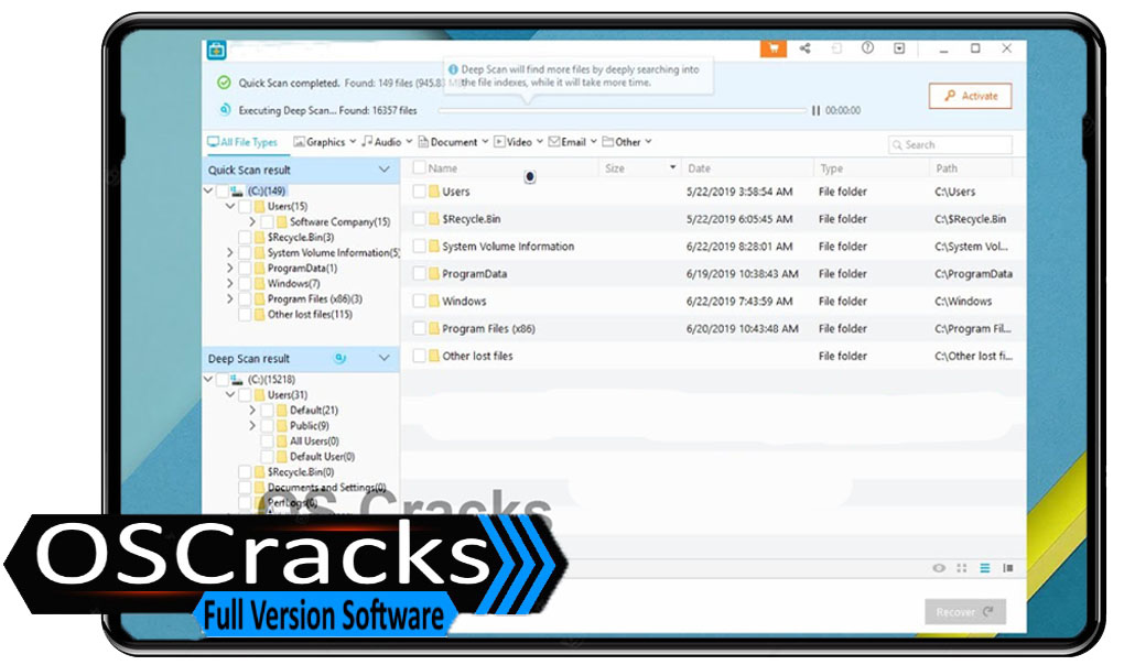 Easeus Data Recovery Crack 01 by oscracks.com