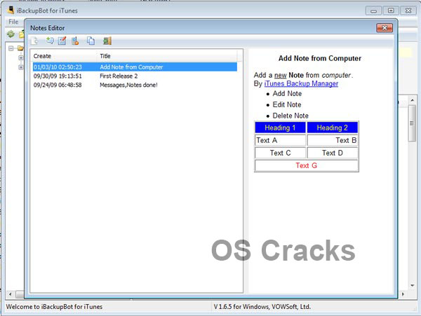iBackupBot Crack
