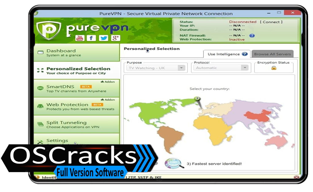 PureVPN 11.7.0.8 Crack + Activation Key [Latest] 2023