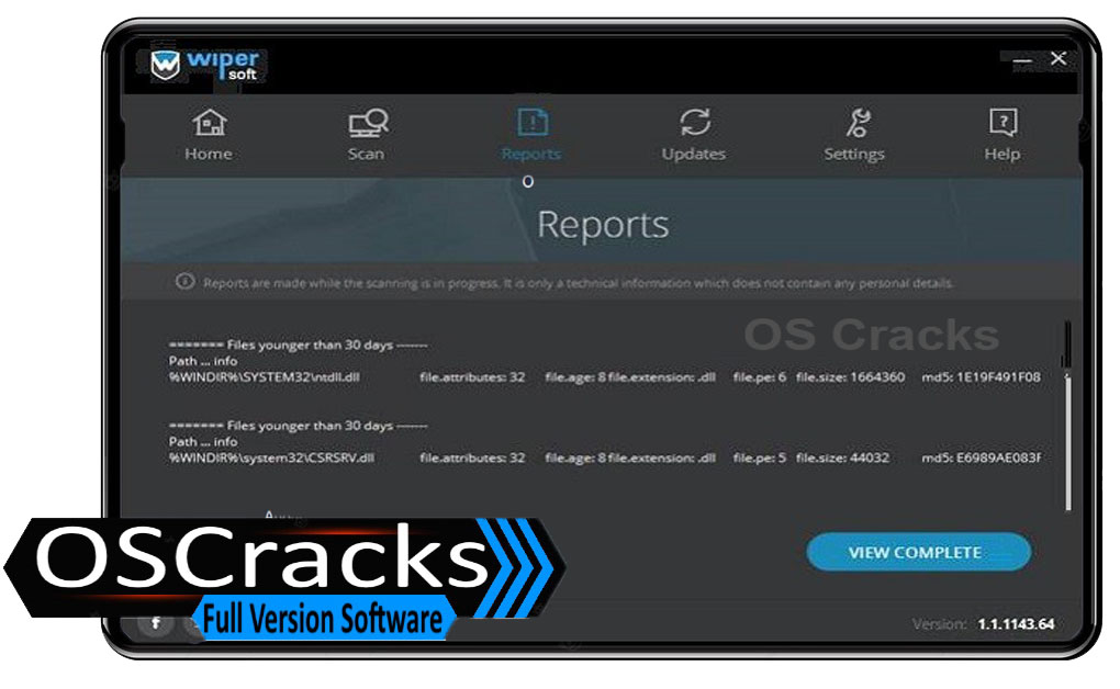 WiperSoft 1.1.1136.32 Crack + Activation Key [Latest] 2022