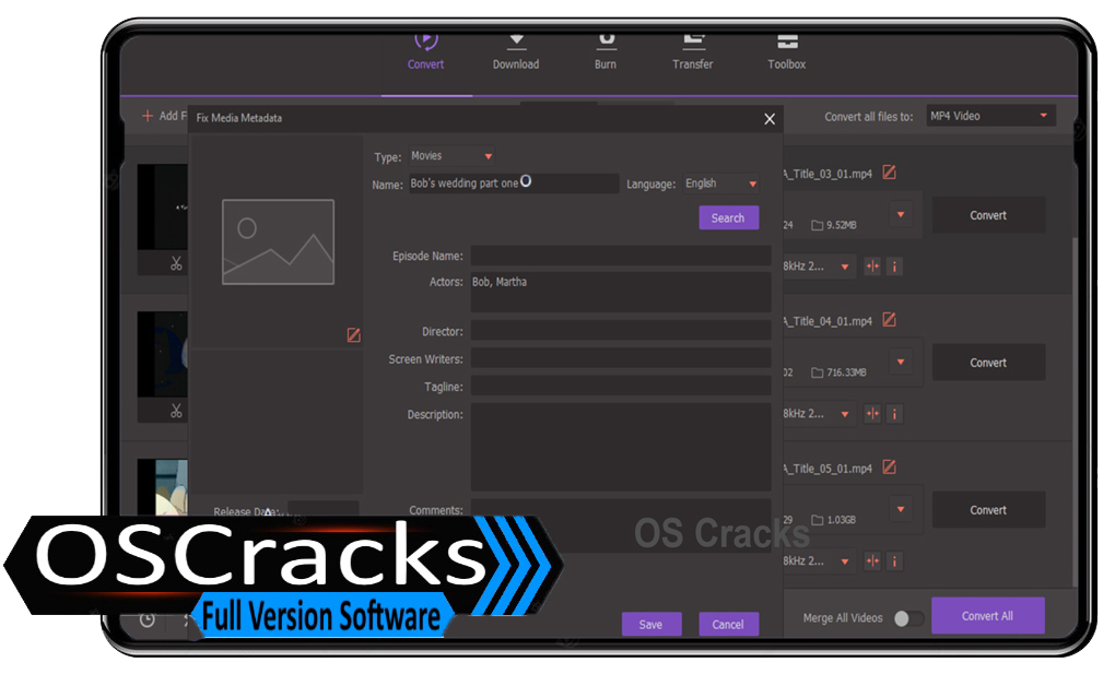 Wondershare Video Converter Crack 02 By oscracks.com