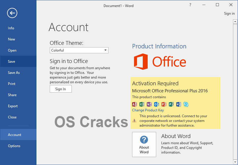 Microsoft Office 365 Crack