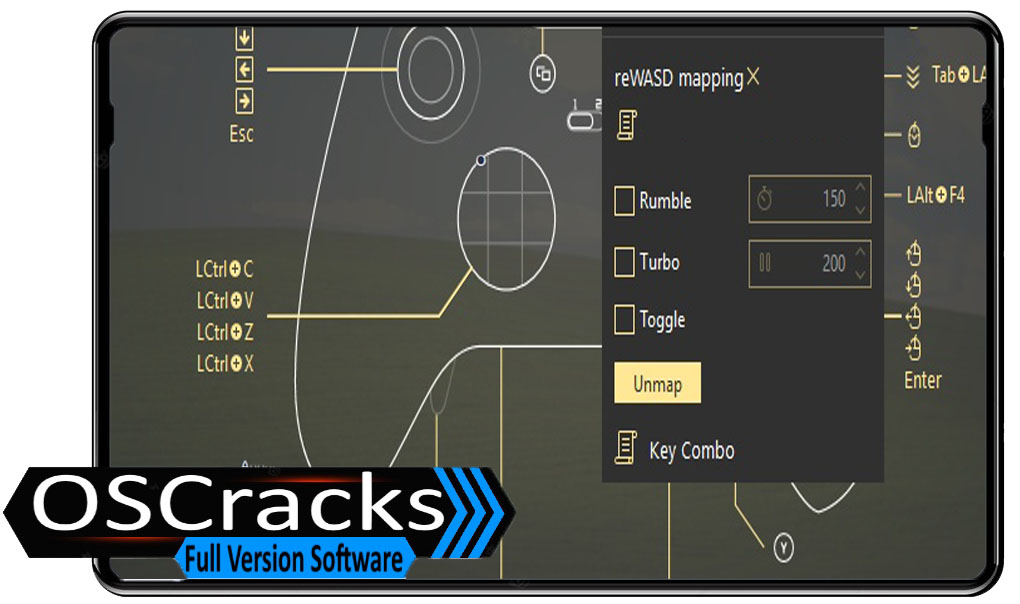 reWASD Crack 01 By oscracks.com