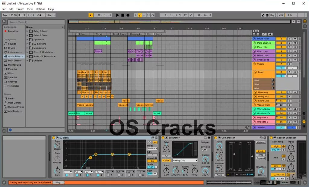 Scereenshot of Ableton-Live-Crack