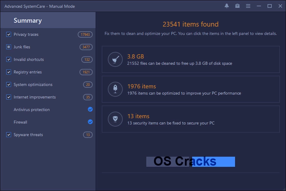 Screenshot of Advanced-Systemcare-Pro_Crack