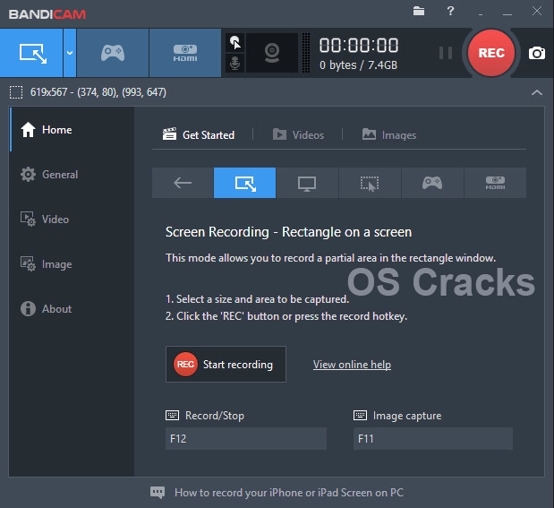 Screenshot of Bandicam-Crack