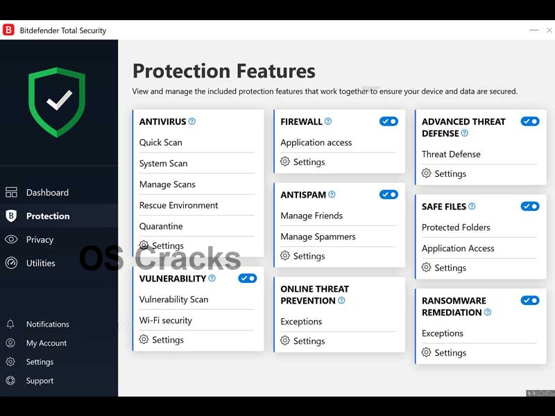 Screenshot of Bitdefender-Total-Security-Crack