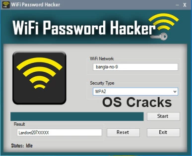 Screenshot of WiFi-Password-Hacker-Crack