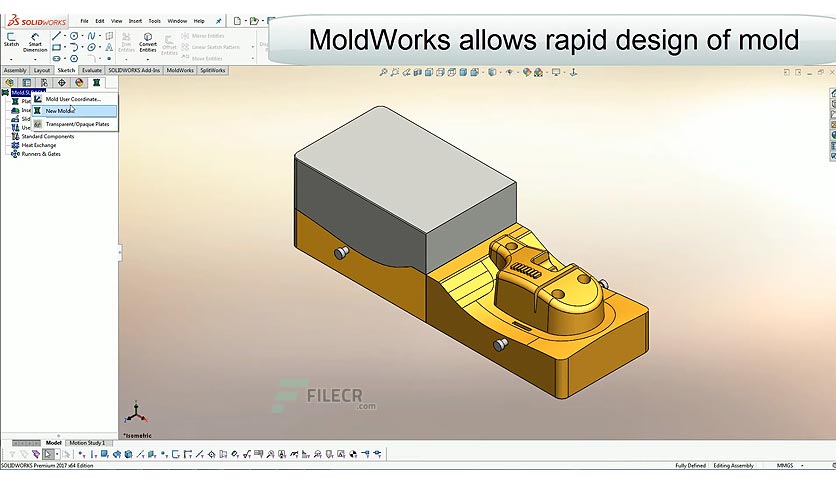 R&B MoldWorks for SolidWorks Crack